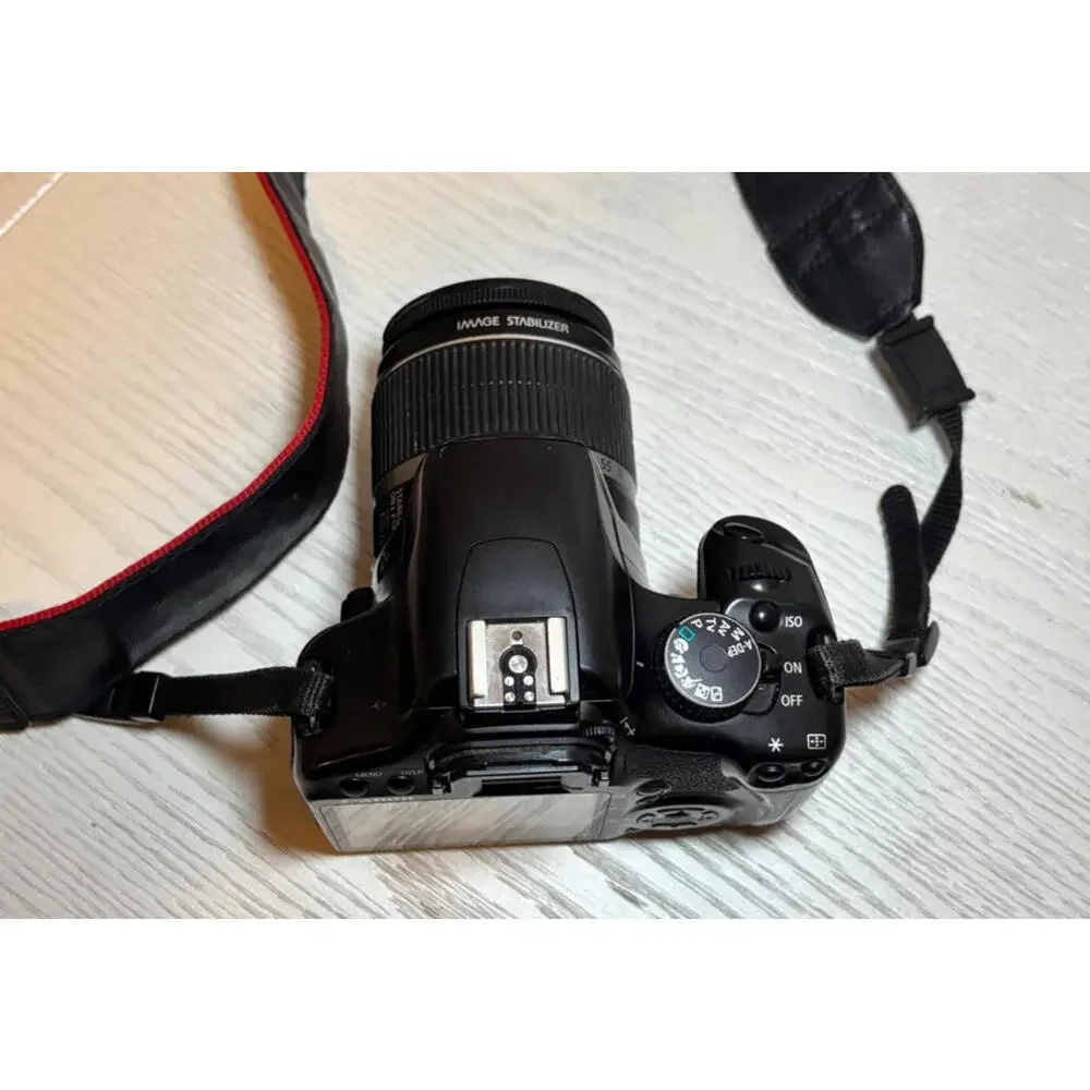 Canon EOS Rebel XSi DS126181 Camera w/ Lens EF-S 18-55mm Battery See Description